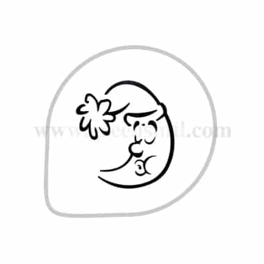 MARTELLATO Stencil Moon D260mm