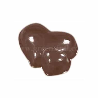 MARTELLATO Thermoformed Chocolate Mould Small & Tiny Hearts