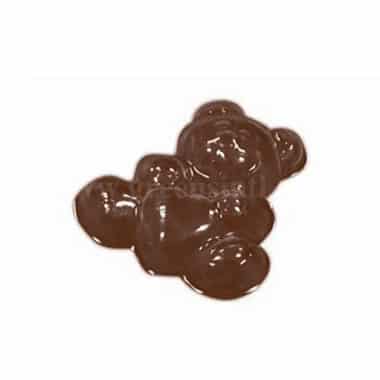 MARTELLATO Thermoformed Chocolate Mould Bear With Heart