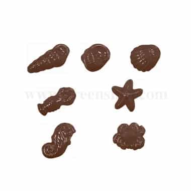 MARTELLATO Thermoformed Chocolate Mould Sea Creatures