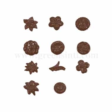 MARTELLATO Thermoformed Chocolate Mould Flowers