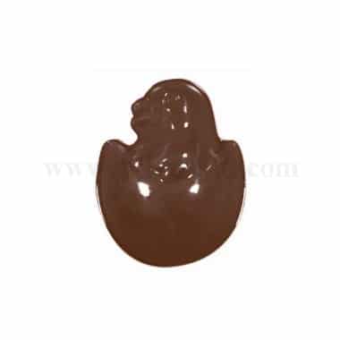 MARTELLATO Thermoformed Chocolate Mould Chick In Egg