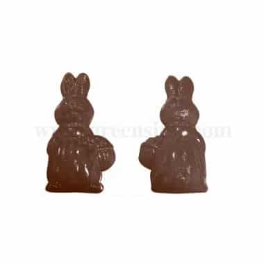 MARTELLATO Thermoformed Chocolate Mould Rabbit