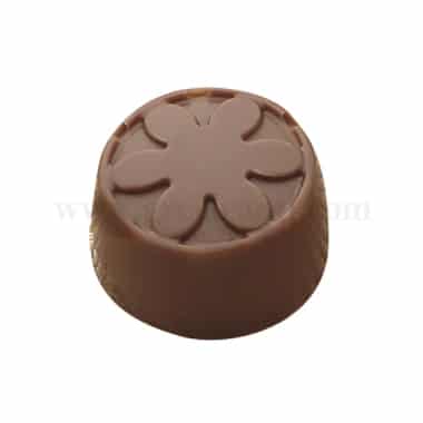 MARTELLATO Polycarbonate Chocolate Mould Fleur D 26 h 15 mm