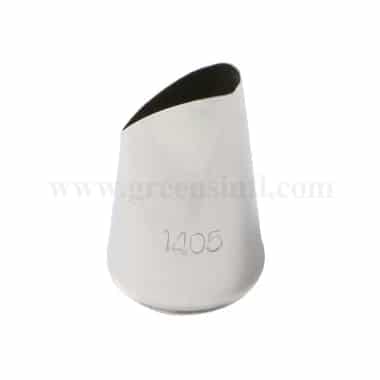 MARTELLATO Nozzle for Pastry Bag Elongated droplet D 25 x h 40 mm