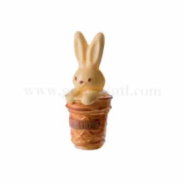 MARTELLATO Thermoformed Plastic 3D Mould Little Bunny In Cup