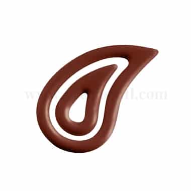 MARTELLATO White Polycarbonate Chocolate Mould Decorations 25