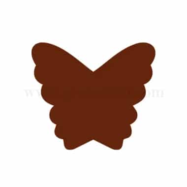 MARTELLATO Chocolate Garnish Mat 60x53 mm