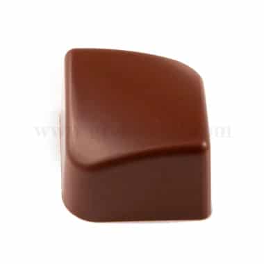 MARTELLATO Polycarbonate Chocolate Mould Smoothy Square 24 x 24 h 18 mm