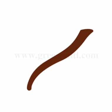 MARTELLATO Chocolate Garnish Mat 102x18 mm