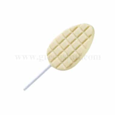 MARTELLATO Thermoformed Plastic Chocolate Mould Lollipop Egg 52 x 77 x h 9 mm