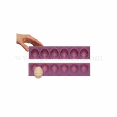 CHICAGO SCHOOL OF MOLD MAKING Hive Mold 7 x 41 mm-6 Indents
