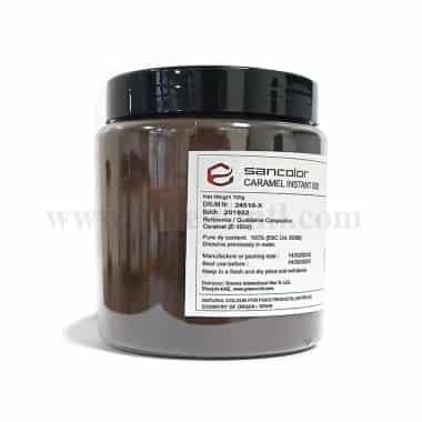 SANCOLOR Natural Food Color Powder Caramel Instant 100g