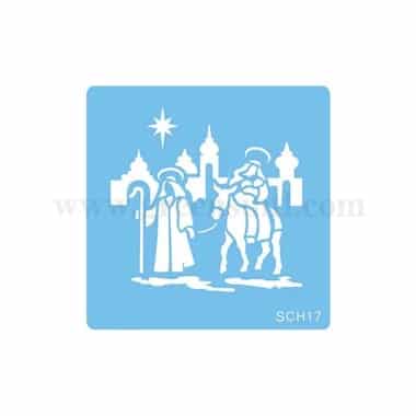 PME Stencil - Nativity Scene 77 x 72mm