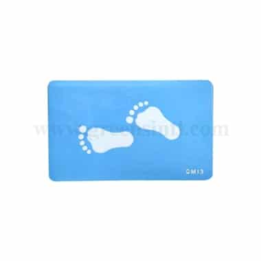 JEM Stencil Foot Prints 50 mm x 25 mm