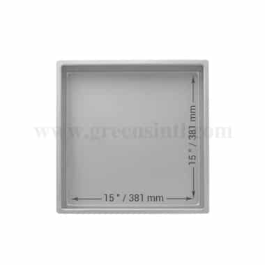 PME Square Cake Pan 381 x 381 x 76mm / 15 x 15 x 3 Inch