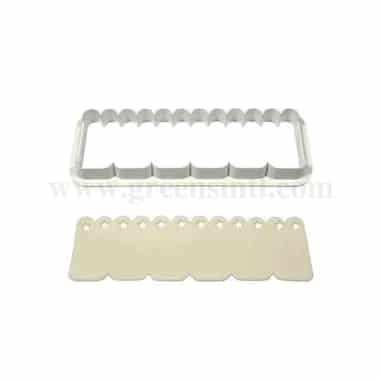 PME Broderie Cutters - Garrett Frill Packet of 3 139 x 44mm