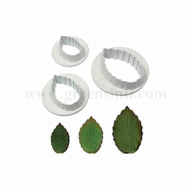 PME Rose Leaf Cutter Set Of 3