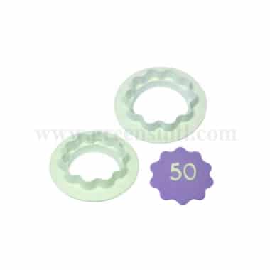PME Classic Shapes Cutters - XXXL Round & Wavy Edge Cutter 100mm / 3.9
