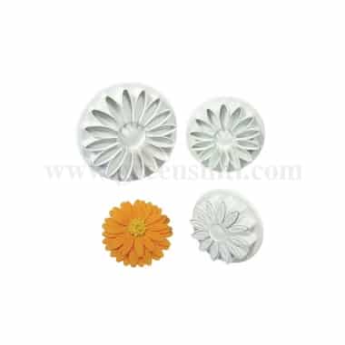 PME Floral Plunger Cutters - Medium Veined Sunflower Daisy Gerbera 56mm