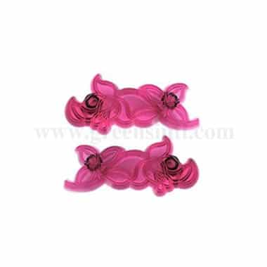 PME Borders Cutters - Cutwork Rose Set of 2
