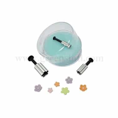 PME Floral Plunger Cutters - Large Blossom Forget Me Not 13mm