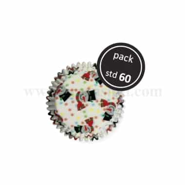 PME Paper Baking Cases - Smiley Snowman Standard Packet of 60
