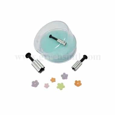 PME Floral Plunger Cutters - Medium Blossom Forget Me Not 10mm