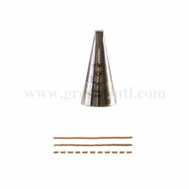 PME Nozzles, Loose - Ribbed Ribbon