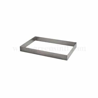 GREENS CHOICE Cake Ring Rectangle L 120 mm x W 60 mm x H 45 mm