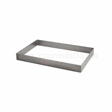 GREENS CHOICE Cake Ring Rectangle L 240 mm x W 120 mm x H 45 mm