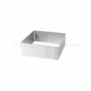 GREENS CHOICE Cake Ring Square L 80 mm x H 50 mm