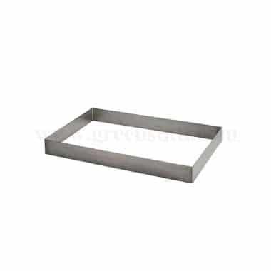 GREENS CHOICE Cake Ring Rectangle L 65 mm x W 45 mm x H 45 mm