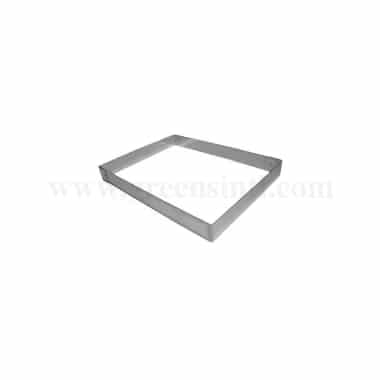 GREENS CHOICE Cake Ring Rectangle L 580 mm x W 380 mm x H 45 mm