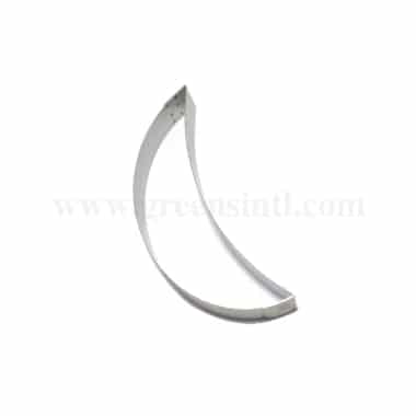 GREENS CHOICE Cake Ring Half Moon L 260 mm x W 80 mm x H 45 mm