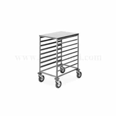 GREENS CHOICE Trolley For 10 Trays Size 600 mm x 400 mm