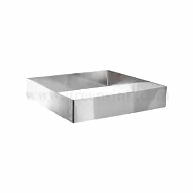 GREENS CHOICE Cake Ring Square L 200 mm x H 40 mm