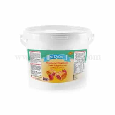 VIZYON Strawberry Filling Cream 6 Kg