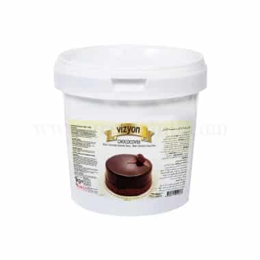VIZYON Chococover Dark (Bitter) Chocolate Ganache Sauce 1 Kg