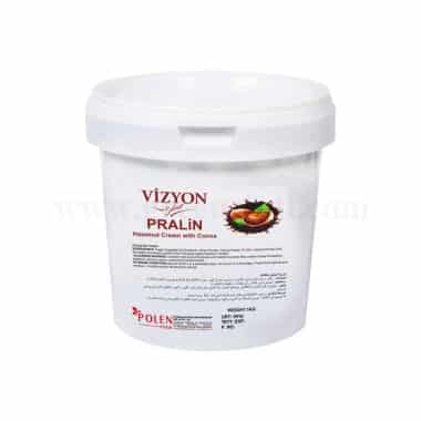 VIZYON Praline Hazelnut 3% Cream With Cacao 1 Kg