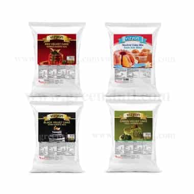 VIZYON Cake Mix Set UAE Theme (4x1Kg)