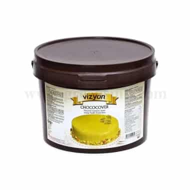 VIZYON Chococover Pistachio Ganache Sauce 6 Kg