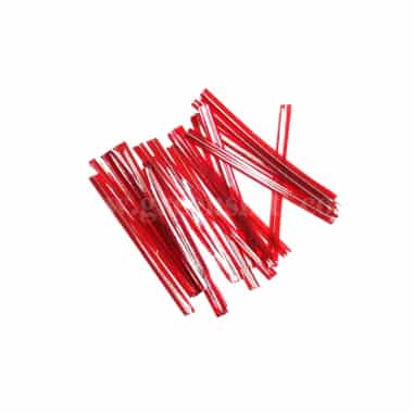 GREENS CHOICE Cellophane Cookies Bag Twist Red 6 x 90 mm-2000 Pcs
