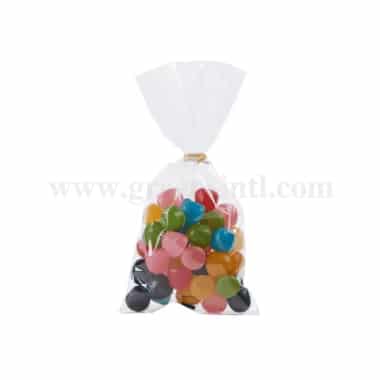 GREENS CHOICE Cellophane Cookies Polypropylene Flat Bag 80 x 160mm-100 pcs