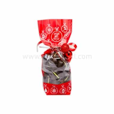 GREENS CHOICE Cellophane Bag Christmas Joyeux Noel 120 x 275mm-100 Pcs