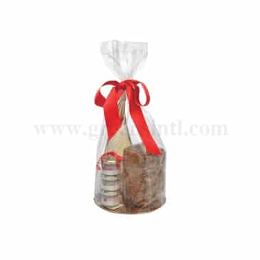 GREENS CHOICE Cellophane Bag Neutral Diamond 42+(4 x 21) x 360 mm, D 78 mm-50 Pcs