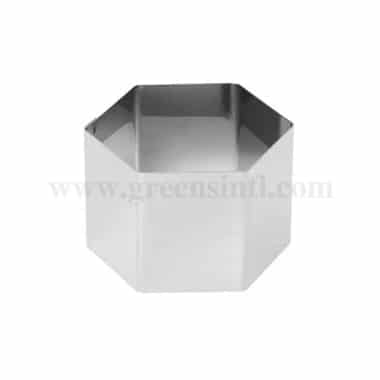 SCHNEIDER Dessert Rings Mini Hexagon Width 54 x h 45 mm
