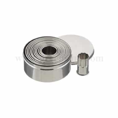 SCHNEIDER Round Cutter Serrated Set of 12