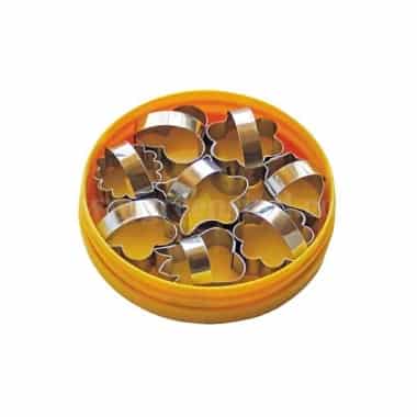 SCHNEIDER Decorating Cookie Cutters Flowers Set of 8
