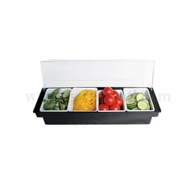 SCHNEIDER Plastic Dispenser 500 x 160 x h 95 mm-4 x 0.7 L
